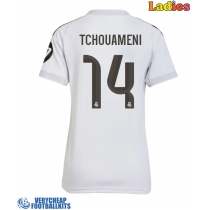Real Madrid Aurelien Tchouameni #14 Replica Home Shirt Ladies 2025-26 Short Sleeve
